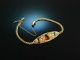 Vintage Colors! Feines Armband Gold 585 Topas Citrin Turmalin Saatperlen