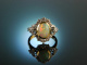 Vintage Love! Exquisiter Opal Diamant Ring Gold 750