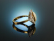 Vintage Love! Exquisiter Opal Diamant Ring Gold 750