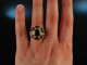 Violet Dream! Large Cocktail Ring Amethyst Seed Pearls Gold 585