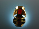 Um 1930! Sch&ouml;ner schwerer Wappen Siegel Ring Gold 333 Karneol