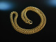 Around 1970! Beautiful classic vintage tank chain silver 925 gold plated