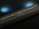 Around 1990! Beautiful classic tank bracelet yellow gold 585 Australian Opals
