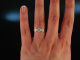 Say yes! Wundervoller Verlobungs Engagement Ring Gold 750 Diamanten zus. 0,9 ct