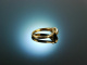 Traumhafter Schlangen Ring! Gelb Gold 750 Diamanten in Brillant Schliff