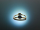 My Little Sapphire Love! Verlobungs Freundschafts Ring Gelb Gold 750 Saphir