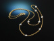 Noble Necklace! Funkelnde Kette Gelb und Wei&szlig; Gold 750 Brillanten