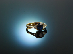 Marry Me! Wundervoller Saphir Diamant Verlobungs Ring...