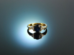 Marry Me! Wundervoller Saphir Diamant Verlobungs Ring...