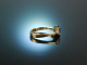 Marry Me! Wundervoller Saphir Diamant Verlobungs Ring Gelb Gold 750
