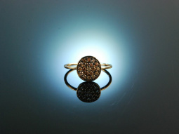 Diamond Disc! Wundervoller Diamant Ring Gold 585...