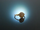 Diamond Disc! Wundervoller Diamant Ring Gold 585 Champagner Farbene Diamanten