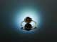 Diamond Disc! Wundervoller Diamant Ring Gold 585 Champagner Farbene Diamanten