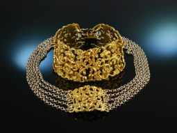 Um 1950! Sch&ouml;ne Trachten Kropf Kette und Armband...