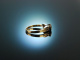 &Ouml;sterreich um 1910! Sch&ouml;ner Gold 585 Altschliff Diamant Solit&auml;r Ring 0,5 ct