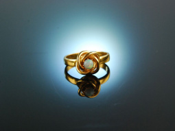 M&uuml;nchen um 1900! Sch&ouml;ner Opal Ring Gold 585