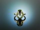 Beautiful Topaz! Ring Gelbgold 585 Blau Topas Schachbrettschliff