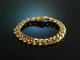 Around 1970! Classic tank bracelet gold 333 Fa. Binder M&ouml;nsheim