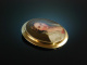 Tsarina Maria Alexandrovna! Porcelain brooch around 1900 silver with portrait after Franz Winterhalter
