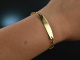 For engraving! Beautiful Identity Bracelet Gold 585