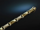 Um 1995! Qualit&auml;tvolles klassisches Armband Gold 585 Brillanten ca. 0,9 ct