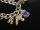 Vintage charms! Charm Bracelet charm bracelet silver 925 Birmingham 1976