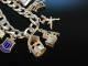 Vintage charms! Charm Bracelet charm bracelet silver 925 Birmingham 1976
