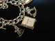 Vintage Charms! Charm Bracelet Bettelarmband Silber 925 Birmingham 1976