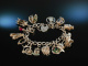 Lovely Charms! Charm Bracelet Bettelarmband Silber 925 Birmingham 1978