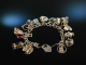 Lovely Charms! Charm Bracelet Bettelarmband Silber 925 Birmingham 1978