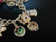 Lovely Charms! Charm Bracelet Bettelarmband Silber 925 Birmingham 1978