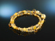 Golden Sun! Fancy Armband Silber 925 vergoldet Citrin Calcit