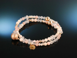 Rose Rose! Fancy Armband Silber 925 ros&eacute;vergoldet...