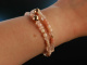 Rose Rose! Fancy Armband Silber 925 ros&eacute;vergoldet Pink Opal Rosenquarz