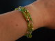 Sweet Green! Fancy Armband Silber 925 vergoldet Peridot Prasiolith Achat Jadeit Smaragd