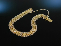 Vienna around 1915! Precious bracelet platinum gold 585...