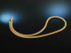 Around 1990 and timelessly beautiful! Quality Gold 585 Plait Chain 35,5 Gram