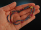 Around 1995! Beautiful Sapphire Ruby Chain Decorations Gold 750 Ball Clasp Gold 585