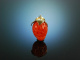 From our studio! Strawberry Pendant Mediterranean Fine Coral Gold 585