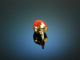 From our studio! Strawberry Pendant Mediterranean Fine Coral Gold 585