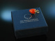 From our studio! Strawberry Pendant Mediterranean Fine Coral Gold 585