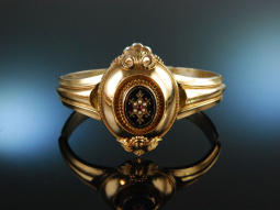 M&uuml;nchen um 1850! Biedermeier Armband vergoldet...