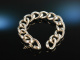 Around 1970! Chic heavy vintage bracelet silver 925