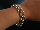 Around 1970! Chic heavy vintage bracelet silver 925