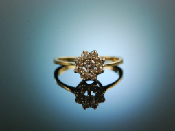 Say yes! Sch&ouml;ner Vintage Brillant Verlobungs Ring...