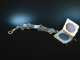 Vienna around 1900! Rare Chatelaine watch tip with medallion silver with niello decoration