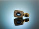 Munich around 2005! Noble Sapphire Brilliant Pendant Gold 585 Platinum