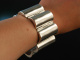 Around 1965! Extraordinary Large Vintage Bracelet Silver 925