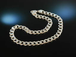 Around 1990! Very massive classic tank chain necklace...