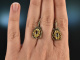 Around 1980! Pretty Dirndl jewellery 3 pieces garnet silver 835 gold plated